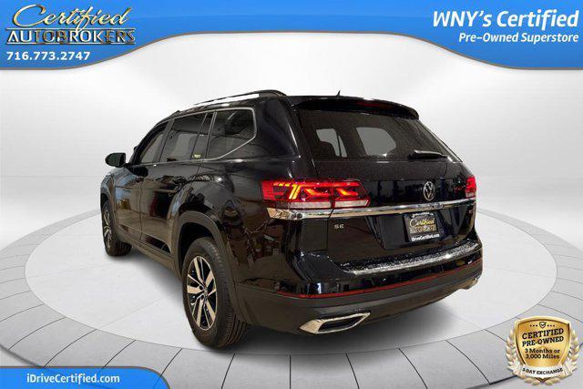 used 2021 Volkswagen Atlas car, priced at $25,500