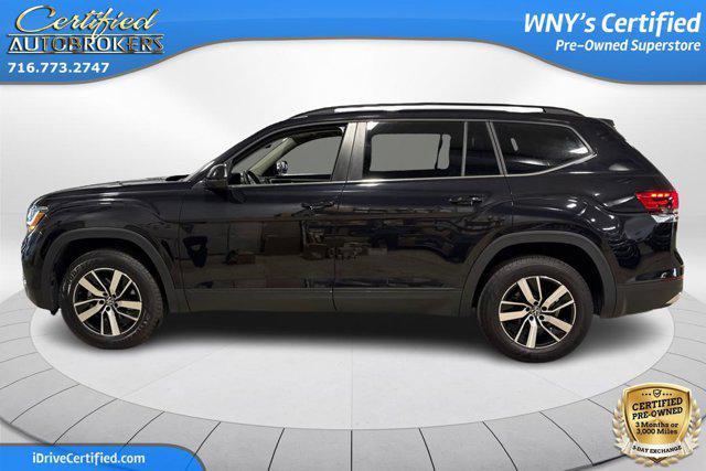 used 2021 Volkswagen Atlas car, priced at $25,500