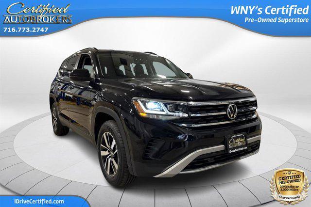 used 2021 Volkswagen Atlas car, priced at $25,500