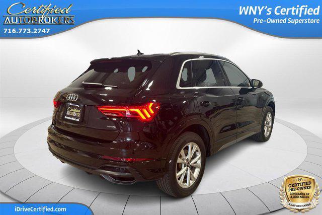 used 2022 Audi Q3 car, priced at $32,500