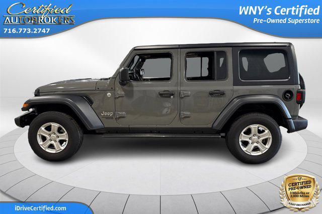 used 2019 Jeep Wrangler Unlimited car, priced at $25,250