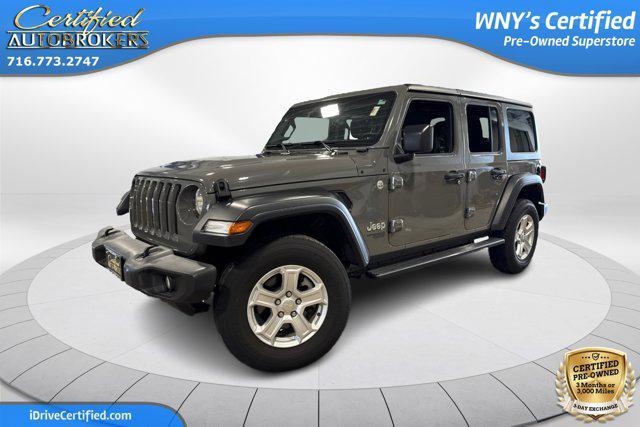 used 2019 Jeep Wrangler Unlimited car, priced at $25,250