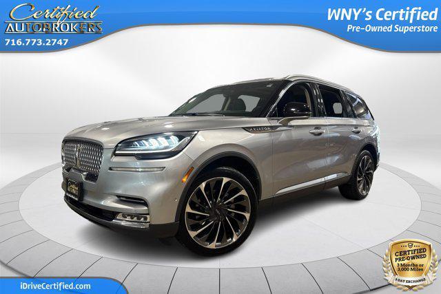 used 2021 Lincoln Aviator car, priced at $32,500