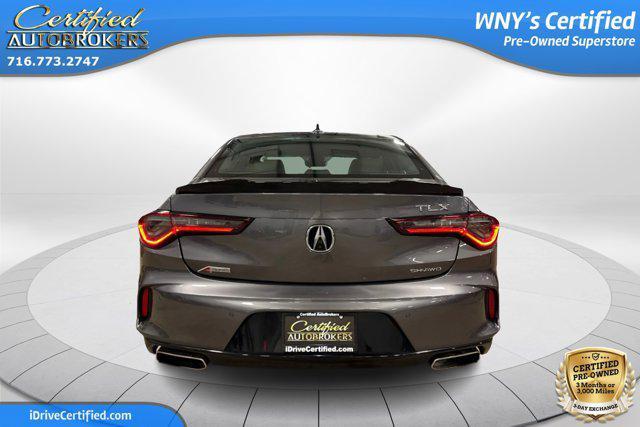 used 2022 Acura TLX car, priced at $32,250