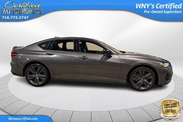 used 2022 Acura TLX car, priced at $32,250