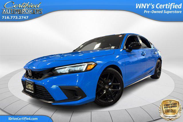 used 2022 Honda Civic car, priced at $24,295