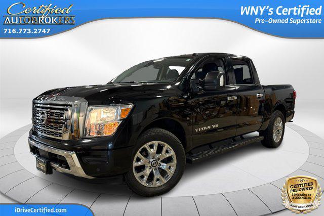 used 2020 Nissan Titan car, priced at $23,995