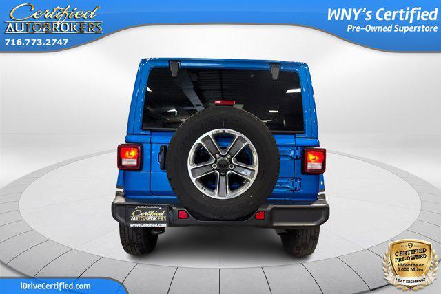 used 2022 Jeep Wrangler Unlimited car, priced at $31,500