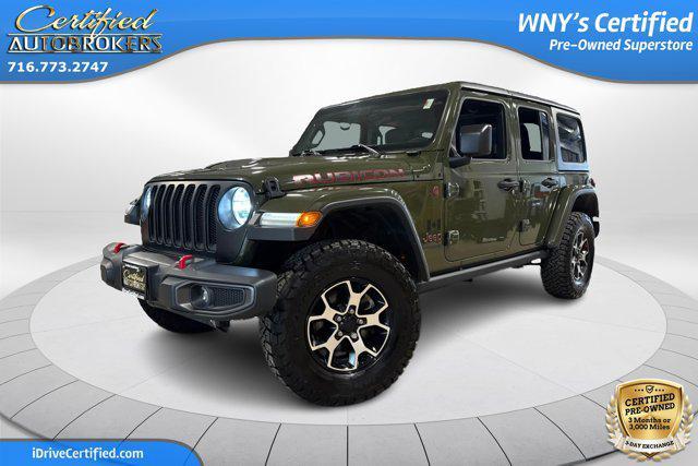 used 2021 Jeep Wrangler Unlimited car, priced at $35,250