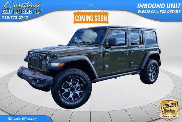 used 2021 Jeep Wrangler Unlimited car, priced at $38,995