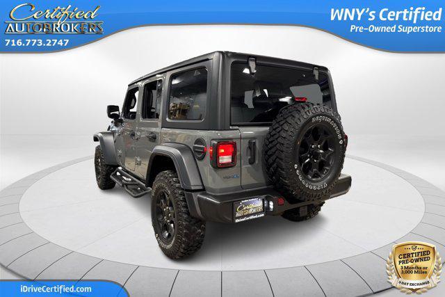 used 2023 Jeep Wrangler 4xe car, priced at $32,750