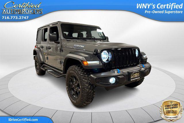 used 2023 Jeep Wrangler 4xe car, priced at $32,750