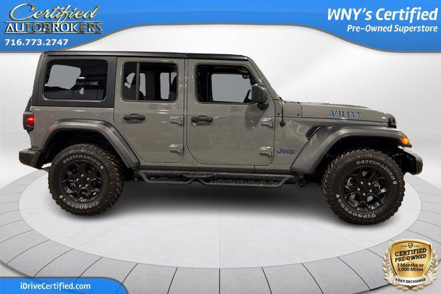 used 2023 Jeep Wrangler 4xe car, priced at $32,750