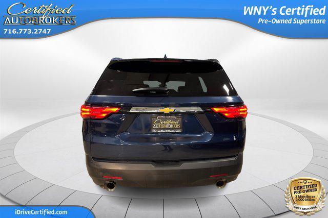 used 2022 Chevrolet Traverse car, priced at $25,995