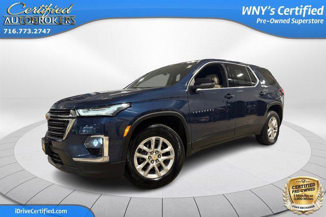 used 2022 Chevrolet Traverse car, priced at $25,995