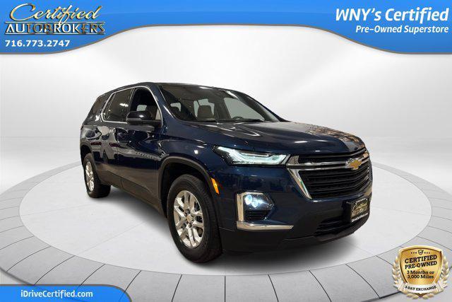 used 2022 Chevrolet Traverse car, priced at $25,995