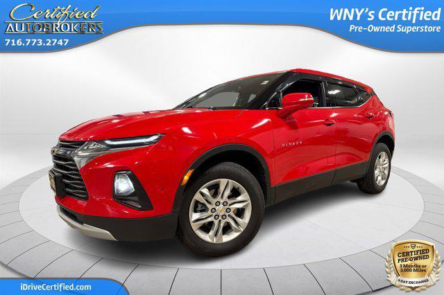 used 2022 Chevrolet Blazer car, priced at $24,600