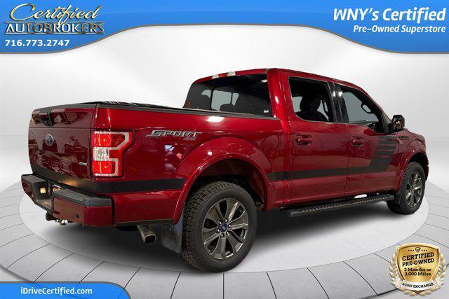 used 2018 Ford F-150 car, priced at $25,200