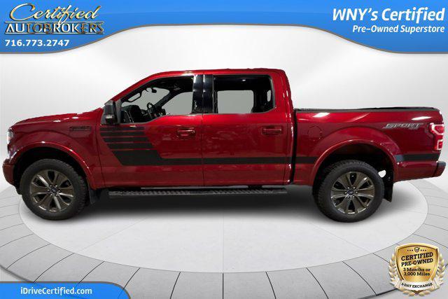 used 2018 Ford F-150 car, priced at $25,200
