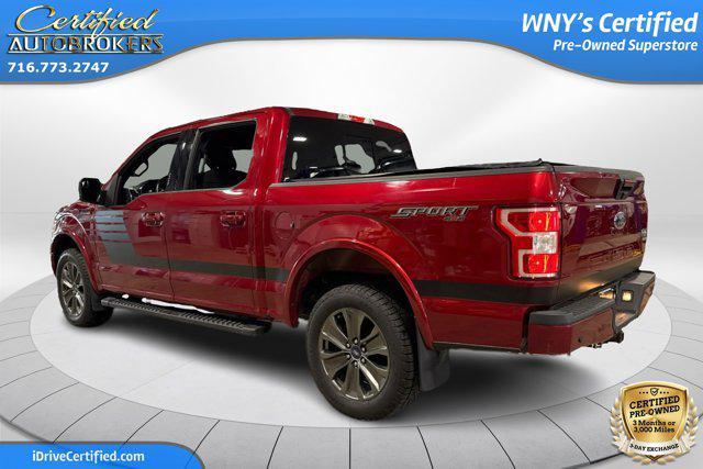 used 2018 Ford F-150 car, priced at $25,200