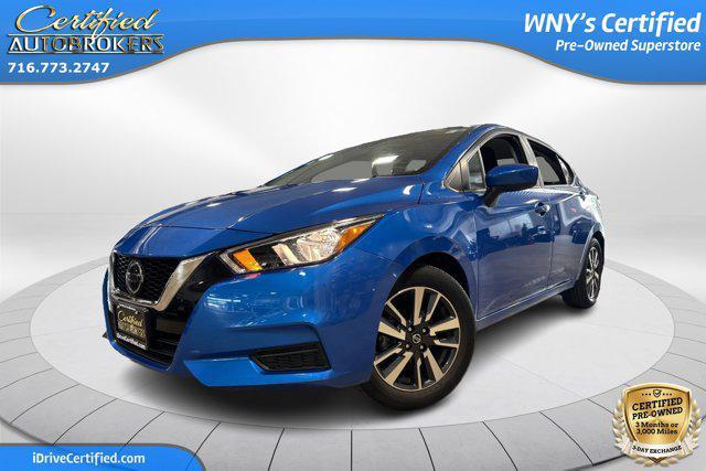used 2022 Nissan Versa car, priced at $18,500
