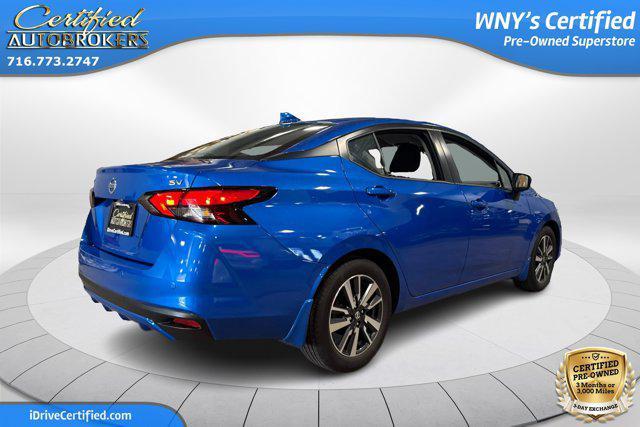 used 2022 Nissan Versa car, priced at $18,500