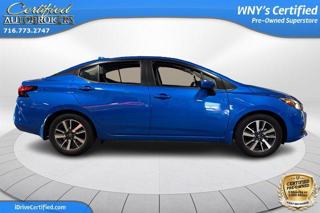 used 2022 Nissan Versa car, priced at $18,500