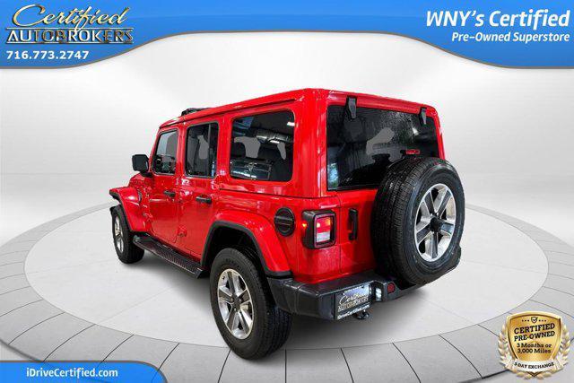 used 2021 Jeep Wrangler Unlimited car, priced at $31,200