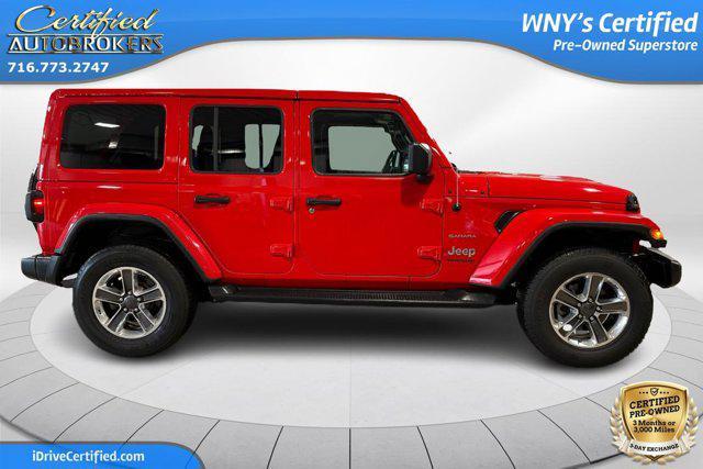 used 2021 Jeep Wrangler Unlimited car, priced at $31,200