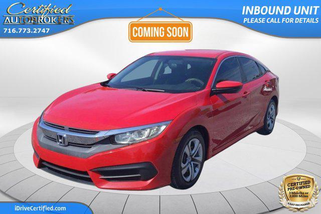 used 2018 Honda Civic car, priced at $18,750
