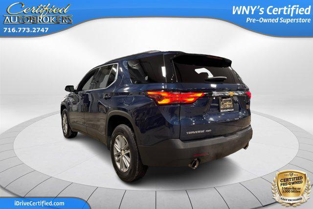 used 2022 Chevrolet Traverse car, priced at $27,350