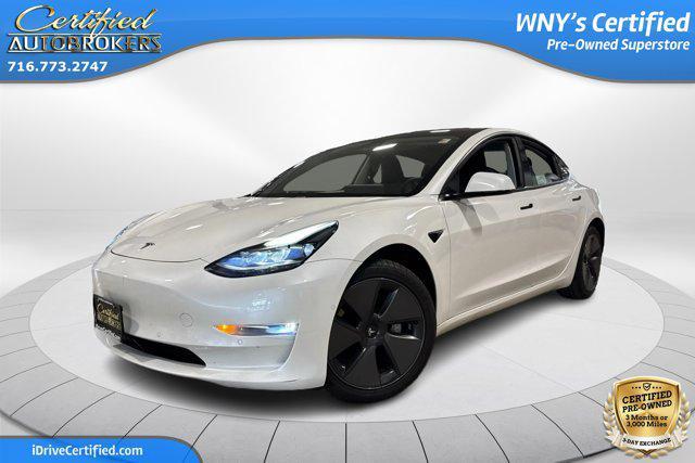 used 2021 Tesla Model 3 car, priced at $25,995