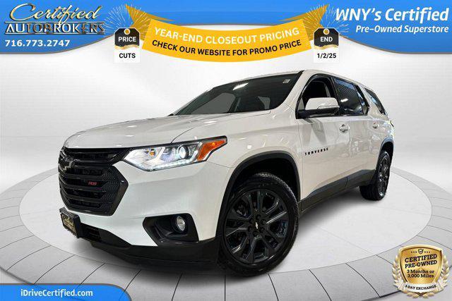 used 2021 Chevrolet Traverse car, priced at $22,700