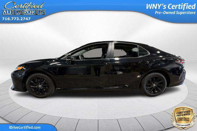 used 2021 Toyota Camry car, priced at $22,500