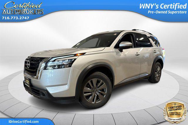 used 2025 Nissan Pathfinder car, priced at $34,750