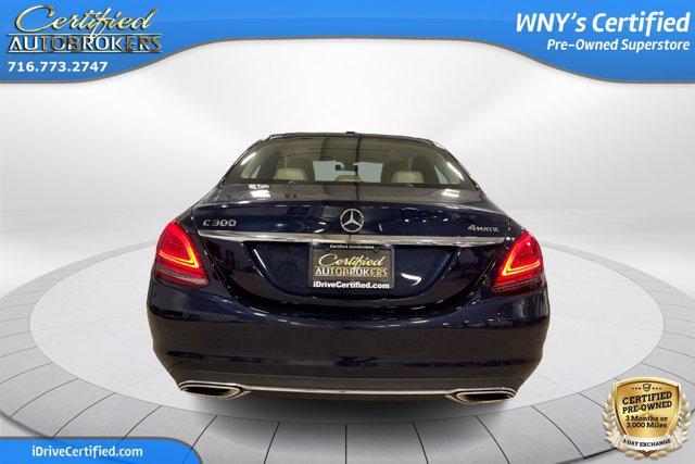 used 2021 Mercedes-Benz C-Class car, priced at $26,995