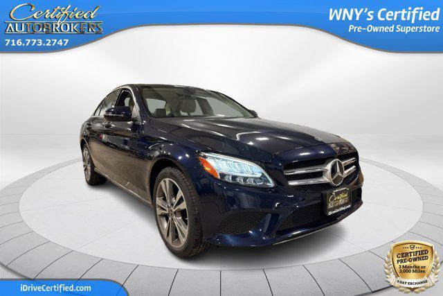 used 2021 Mercedes-Benz C-Class car, priced at $26,995