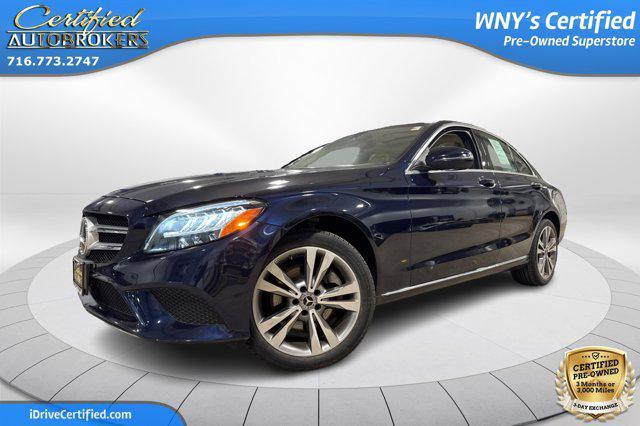 used 2021 Mercedes-Benz C-Class car, priced at $26,995