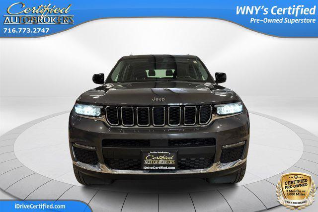 used 2022 Jeep Grand Cherokee L car, priced at $34,995