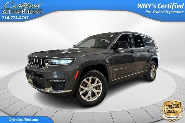 used 2022 Jeep Grand Cherokee L car, priced at $34,995