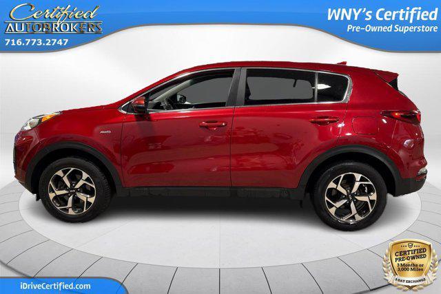 used 2021 Kia Sportage car, priced at $17,500