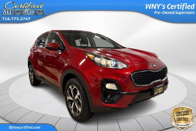 used 2021 Kia Sportage car, priced at $17,500