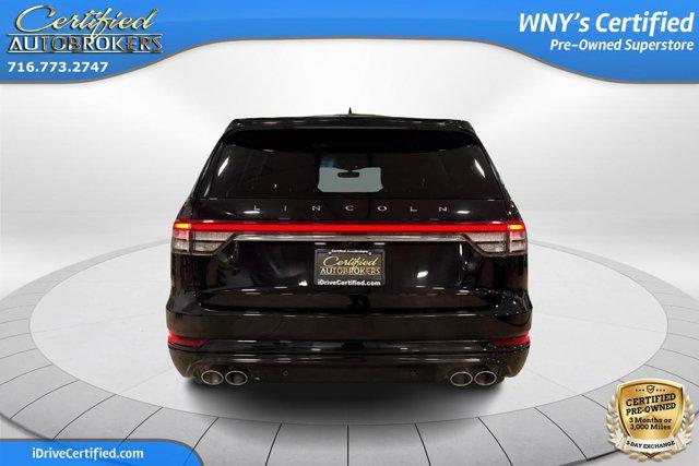 used 2021 Lincoln Aviator car, priced at $44,995