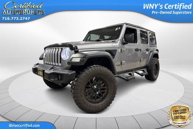 used 2018 Jeep Wrangler Unlimited car, priced at $25,500