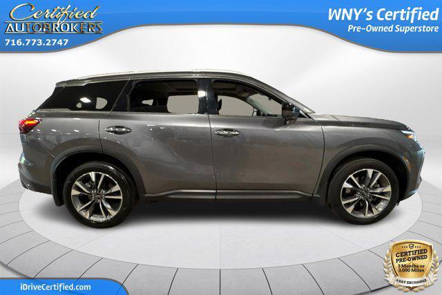 used 2025 INFINITI QX60 car, priced at $47,995