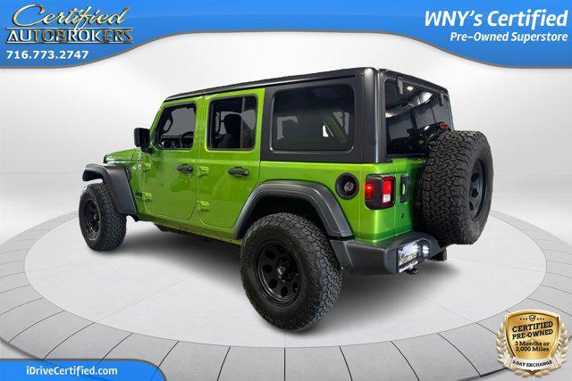 used 2019 Jeep Wrangler Unlimited car, priced at $24,995