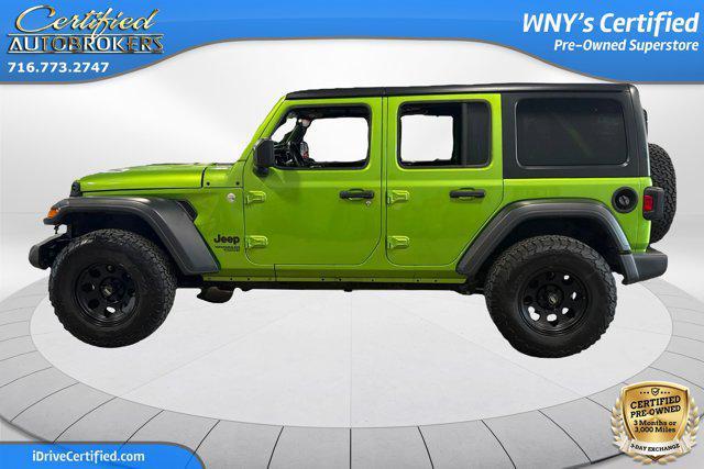used 2019 Jeep Wrangler Unlimited car, priced at $24,995