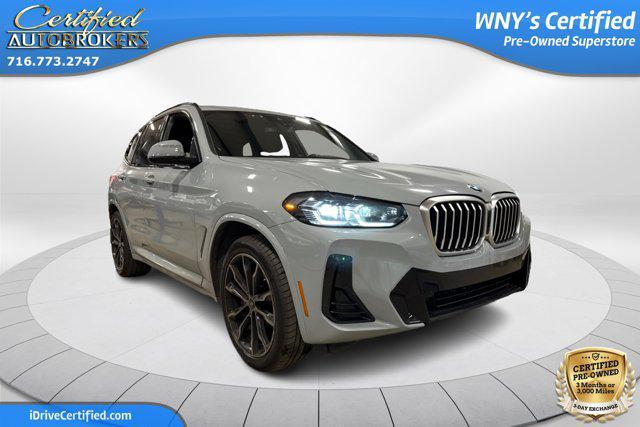 used 2022 BMW X3 car, priced at $38,900