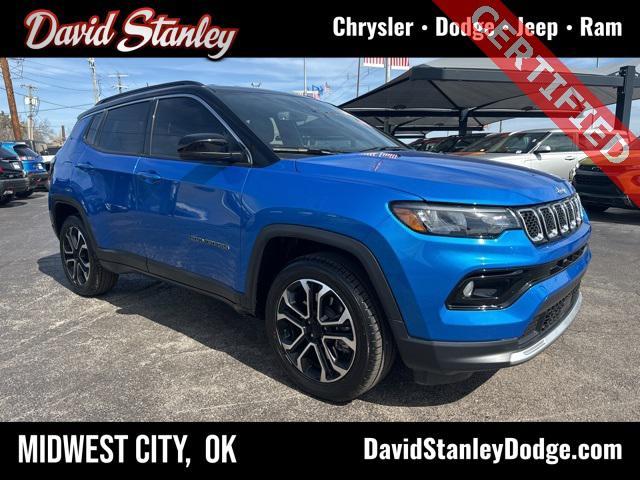 used 2023 Jeep Compass car, priced at $23,749