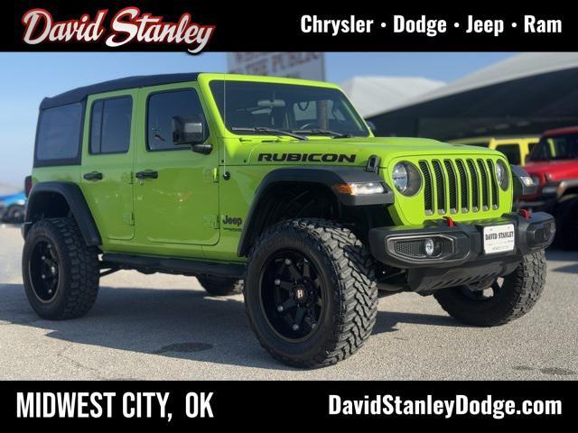 used 2021 Jeep Wrangler Unlimited car, priced at $37,988